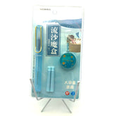 Fountain Ink Pen | Stylish Transparent Pen with Glitter Key Chain